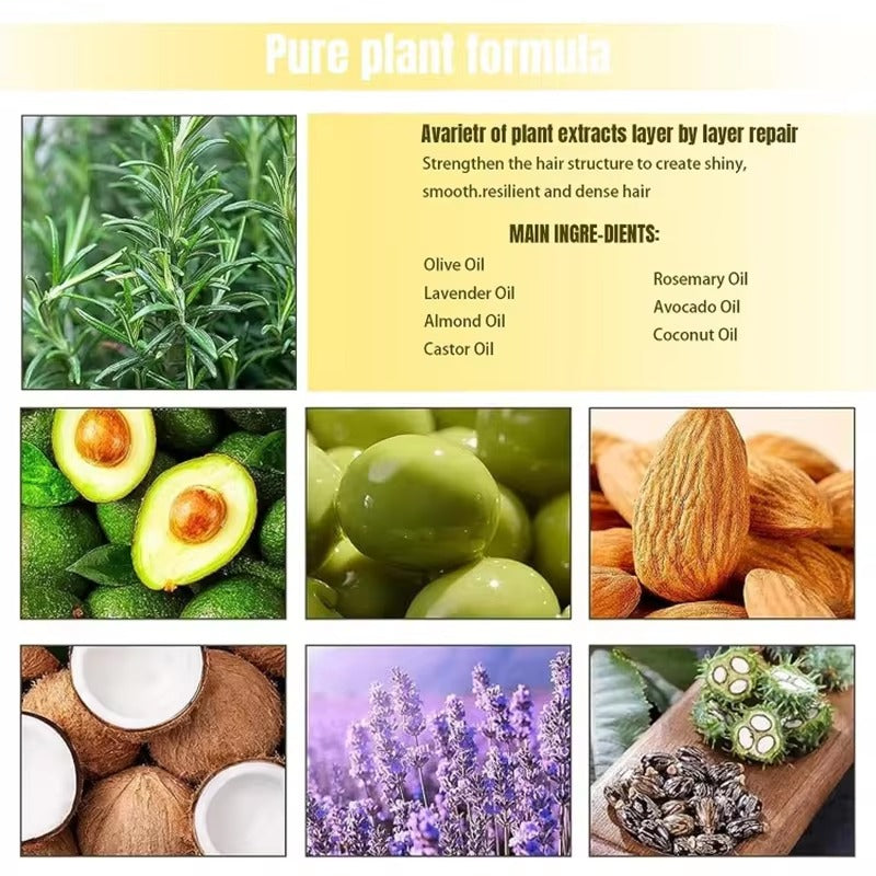 Natural Hair Growth Oil