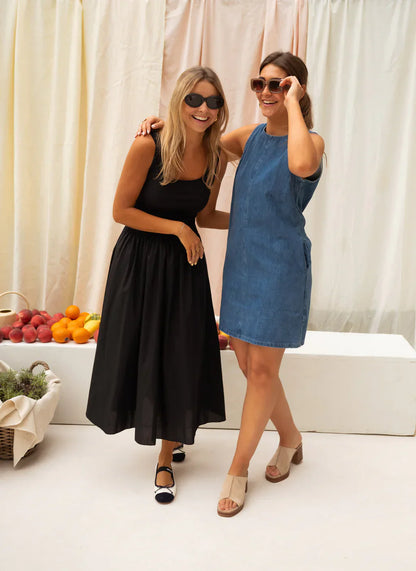 Short Denim Dress