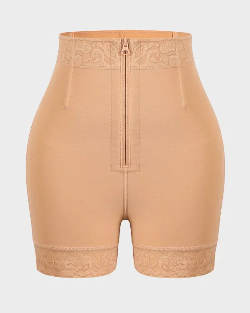Boned Sculpt High Waist Shorts