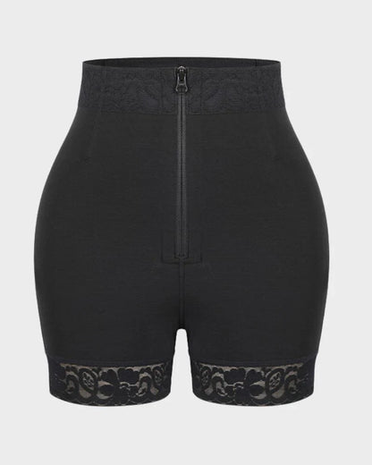 Boned Sculpt High Waist Shorts