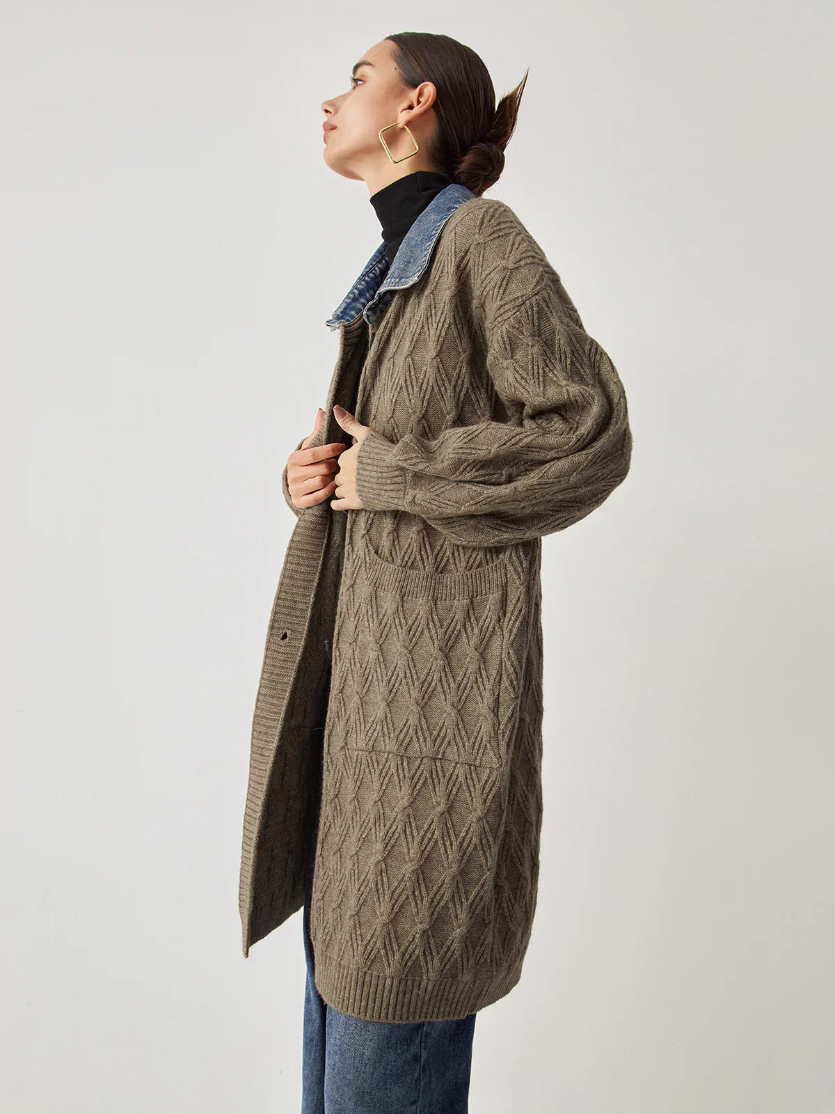 Long Knit Cardigan