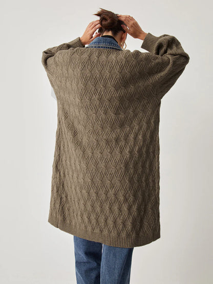 Long Knit Cardigan