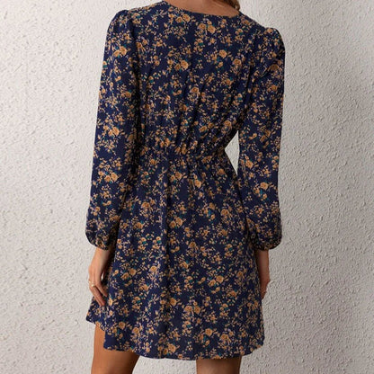 Loose Midi Floral Dress