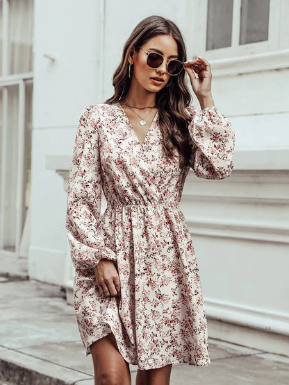 Loose Midi Floral Dress