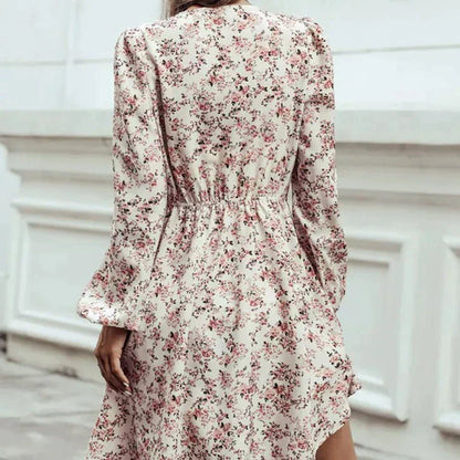 Loose Midi Floral Dress